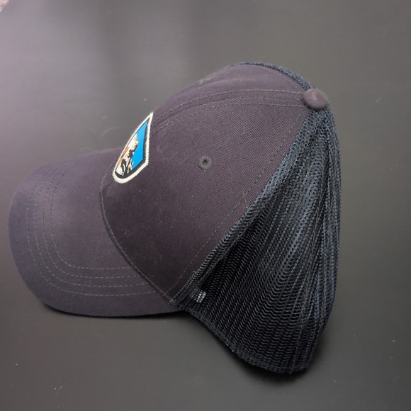 Kuhl Hiking Hat Mesh Trucker Cap Navy Blue Snapback OSFM - Picture 2 of 9